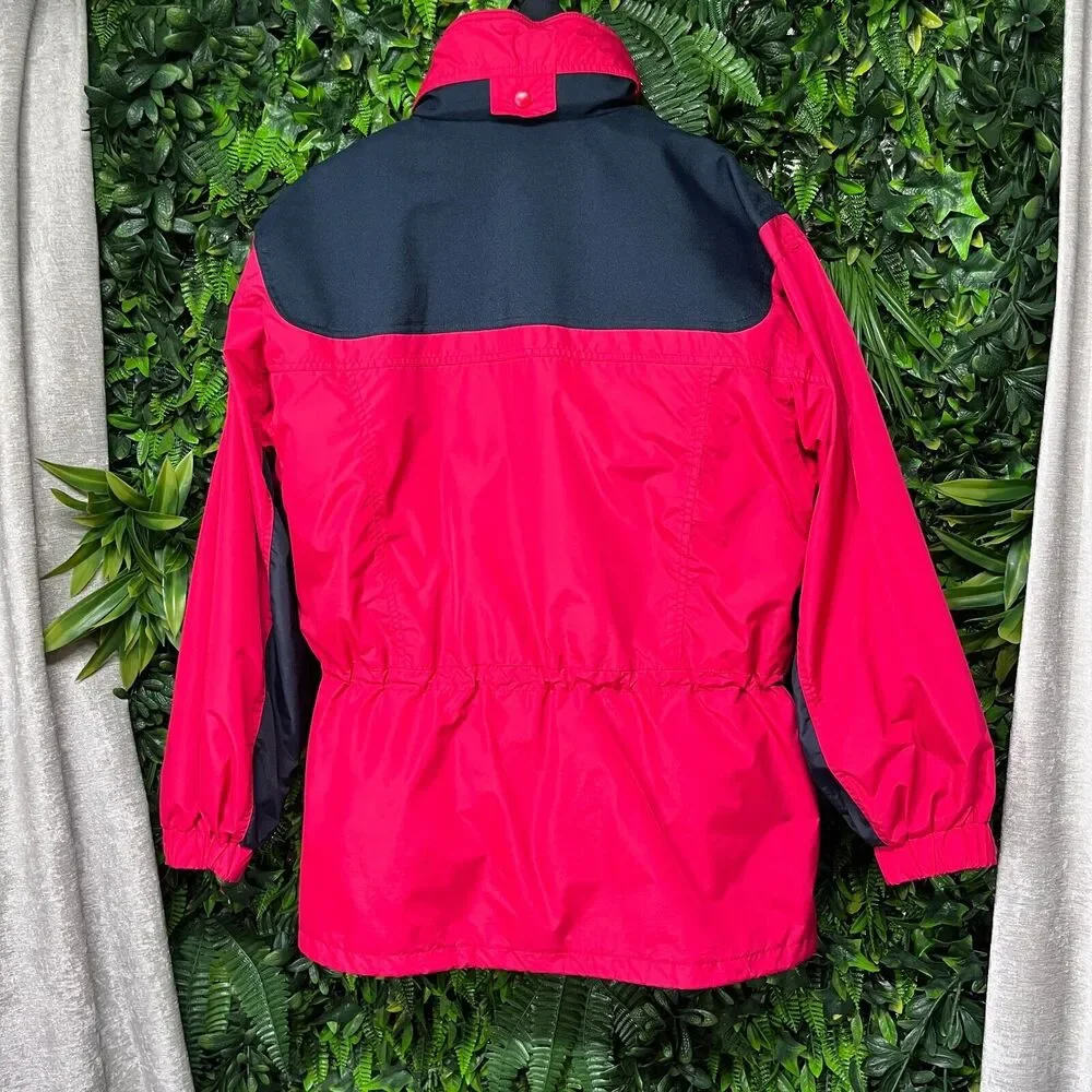 COLUMBIA SPORTSWEAR Jacket Mens M Red Black Bugaboo Full Zip 2 In 1 Fleece Lined